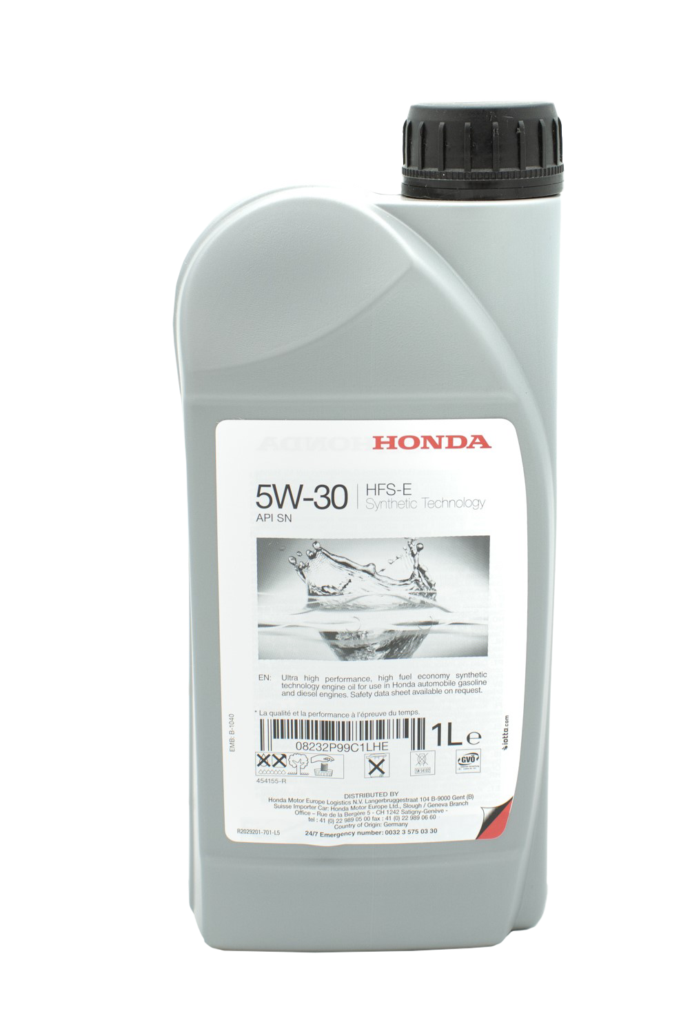Моторное масло Honda HFS-E 5W-30, 1л